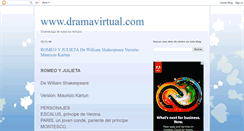 Desktop Screenshot of dramavirtual.com